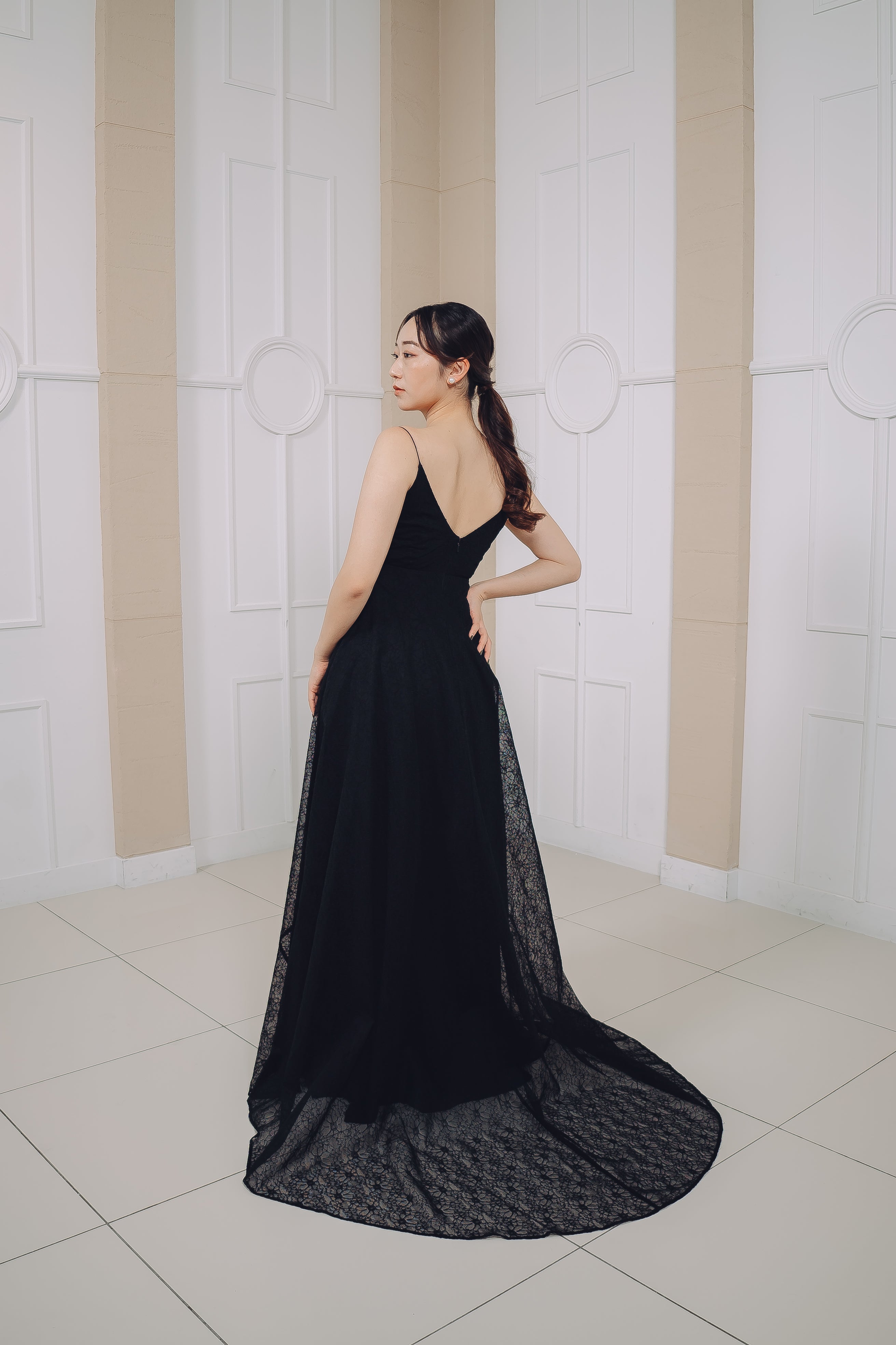 SAU | CLARA GOWN (BK)